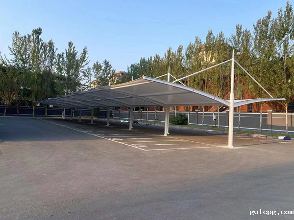 钢结构车棚施工